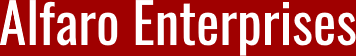 Alfaro Enterprises logo