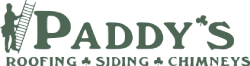 Paddy's Roofing, Siding and Chimneys logo