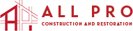 All Pro Construction & Restoration logo